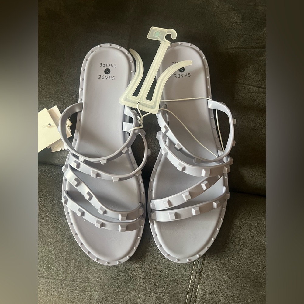 New with tags Target sandals (light purple)